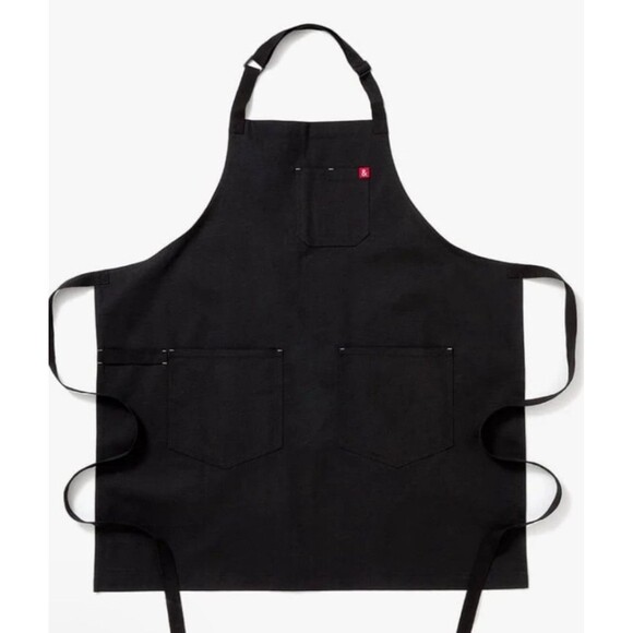 Hedley & Bennett Essential Apron - BRAND NEW SEALED - Caviar Black - Picture 1 of 3